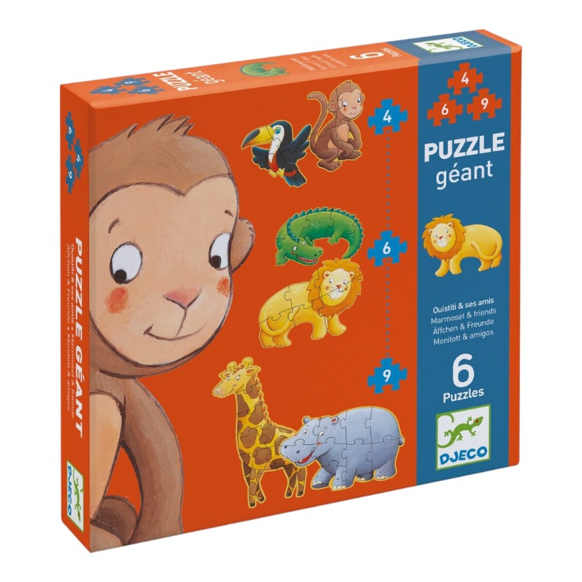 Puzzle Gigante Animales Djeco 