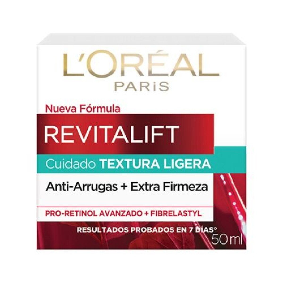 Crema Dermo Revitalift Día Ligera 50 ml – Antiarrugas y Hidratación