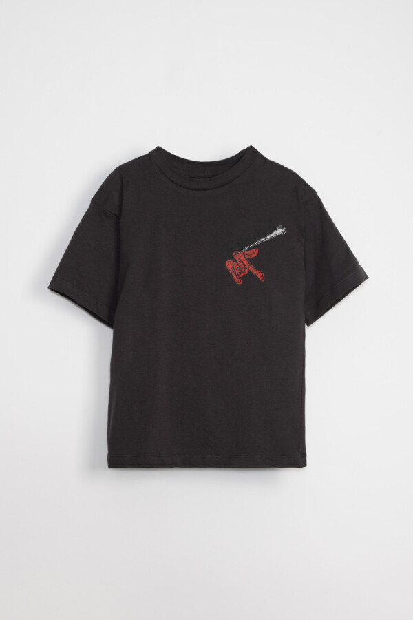 Remera Gris Spider Man