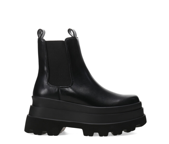 Bota TRAP con elásticos Black