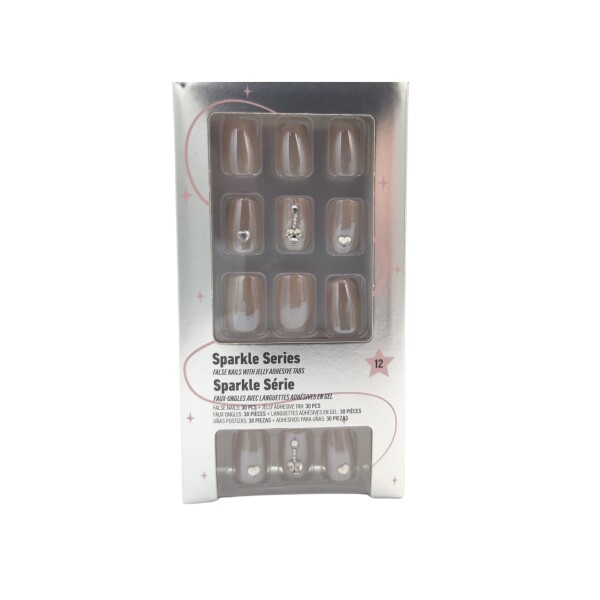 Uñas press-on B diseño 1