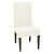 Funda Para Silla Comedor Cubre Asiento Elastizada Y Lavable Variante Color Beige Claro