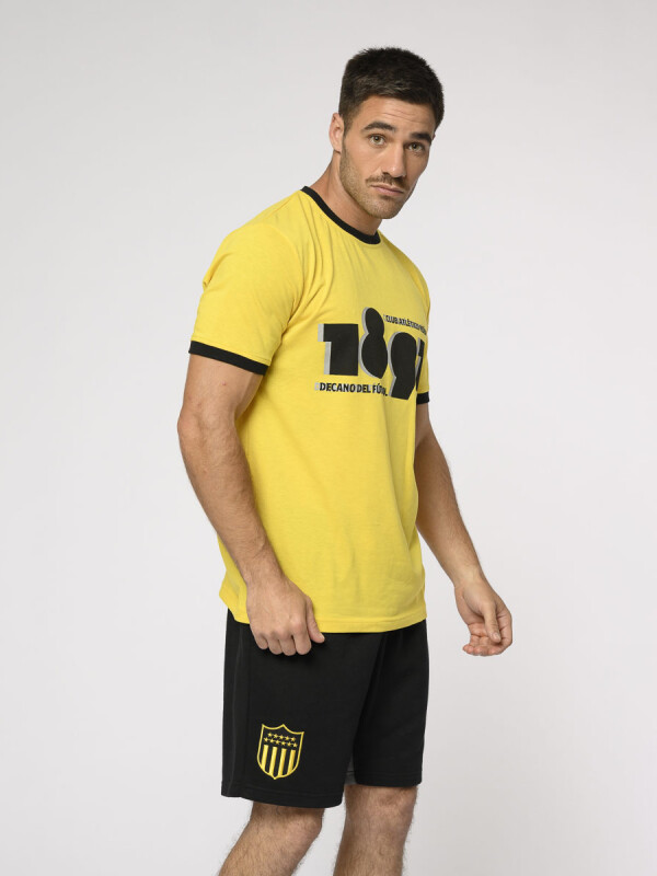 Remera Manga Corta CAP Decano Peñarol Hombre 323