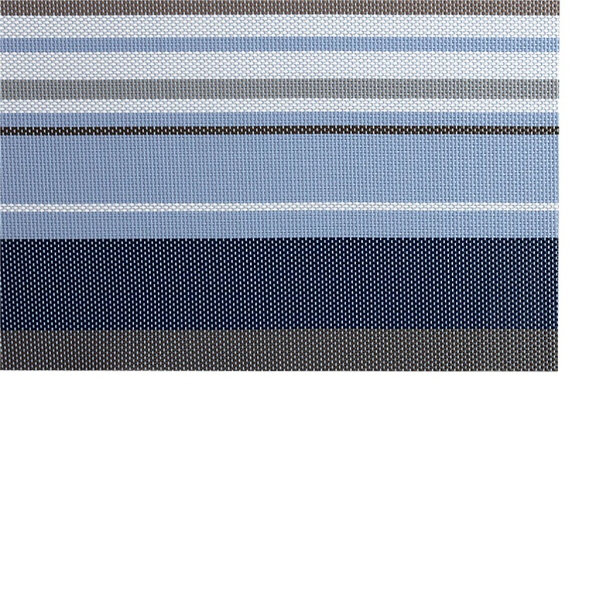 INDIVIDUAL PVC RAYADO 45x30CM TONOS AZUL — Deco Hogar