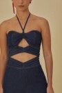 ENTERO DENIM Azul