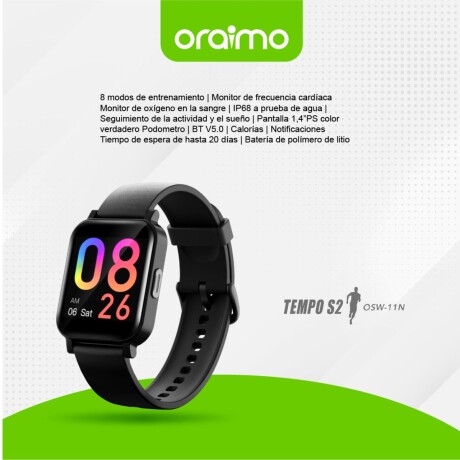 Smartwatch Oraimo OSW11N negro V01