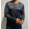 Remera de Hombre N+ M/Larga Evans Negro