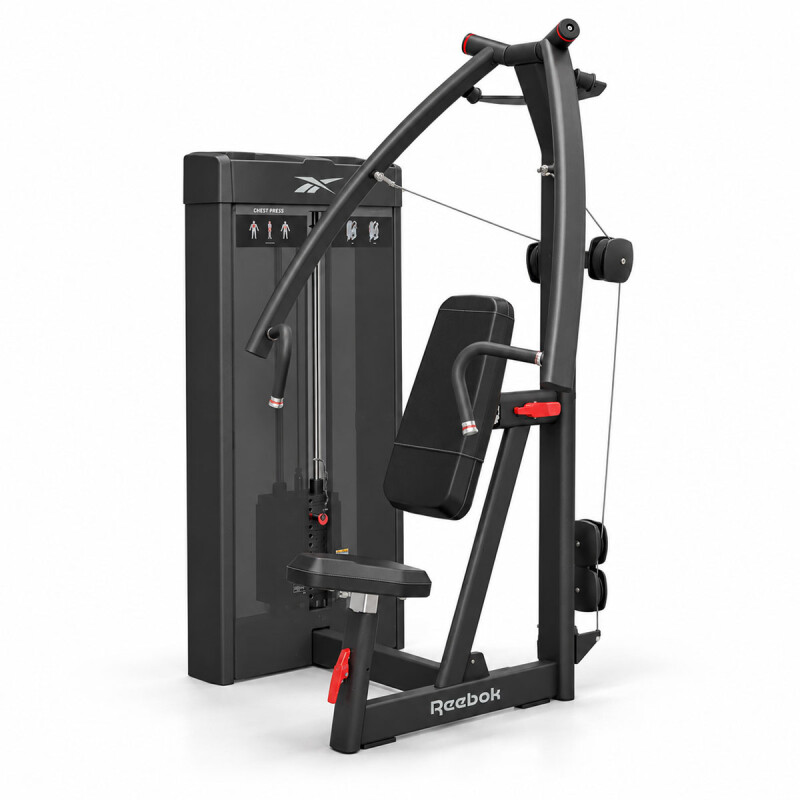 Seated Chest Press 54kg - EUPHORIA (Negro) Seated Chest Press 54kg - Euphoria (negro)