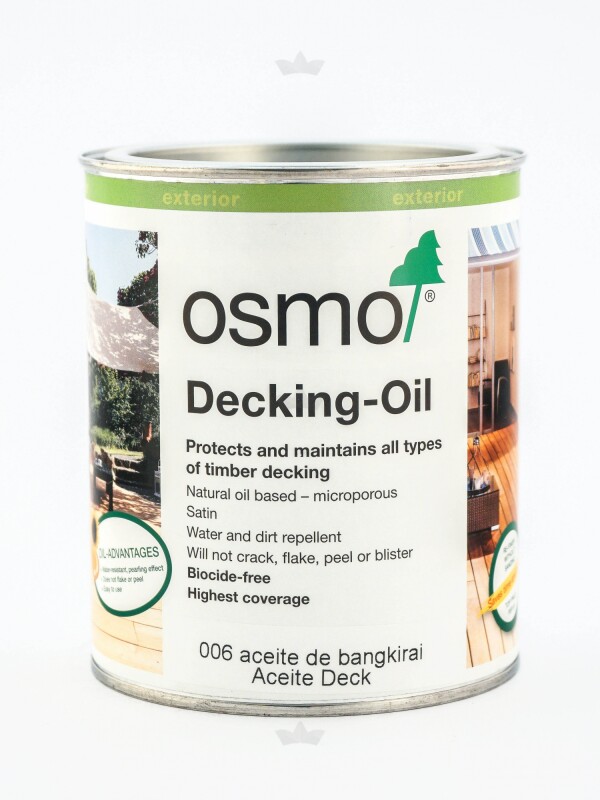 OSMO 006 ACEITE DECKING BANGKIRAI 0.75 LT. N/A