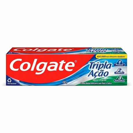 CREMA DENTAL COLGATE. TRIPLE ACCION 180grs CREMA DENTAL COLGATE. TRIPLE ACCION 180grs