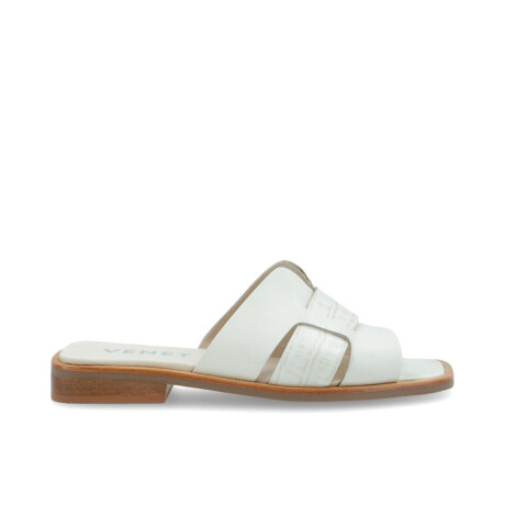 SANDALIAS VENET - CUERO GRANGER BLANCO