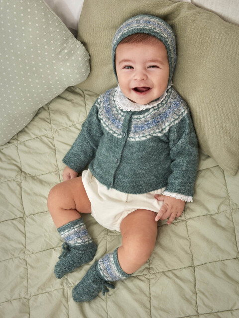 Chaqueta Greca Verdoso