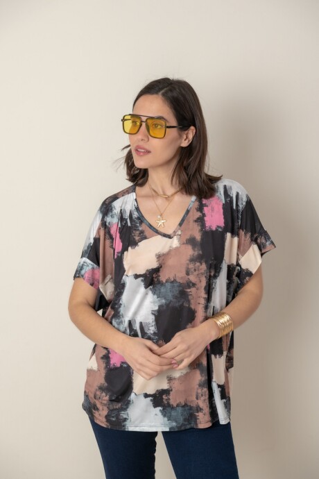 REMERA GIENNAH Negro