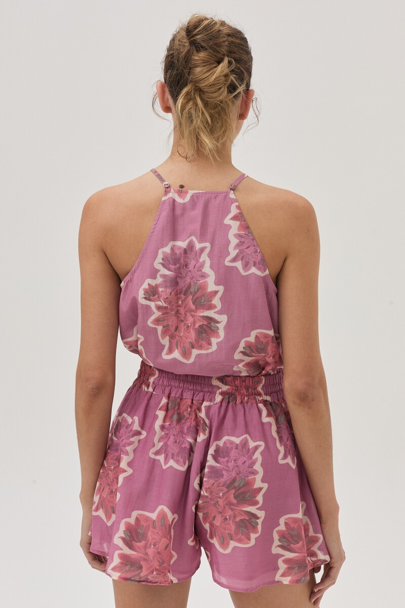 Short Lirio Rosa