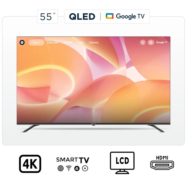 Smart Tv Motorola Mot55uqe11 Qled 4k 55'' TV 55" MOTOROLA MOT55UQE11 QLED 4K