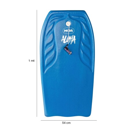 Tabla de Morey Bodyboard Mor Aloha 100x54cm p/ Barrenar Olas Azul