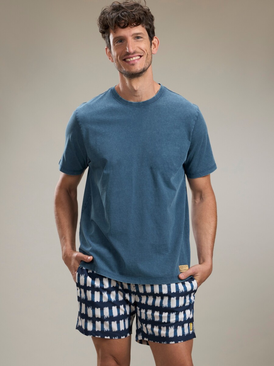 T-SHIRT COS - PETROLEO 