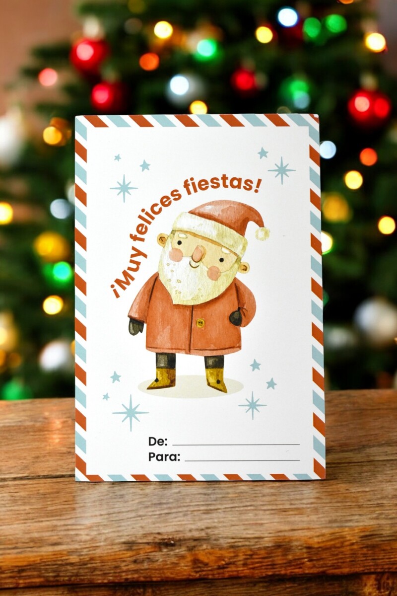 Tarjeta navidad 10x15 cm - DISEÑO 20 