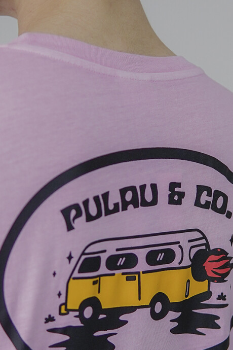 Remera Pulau Combi Rosado