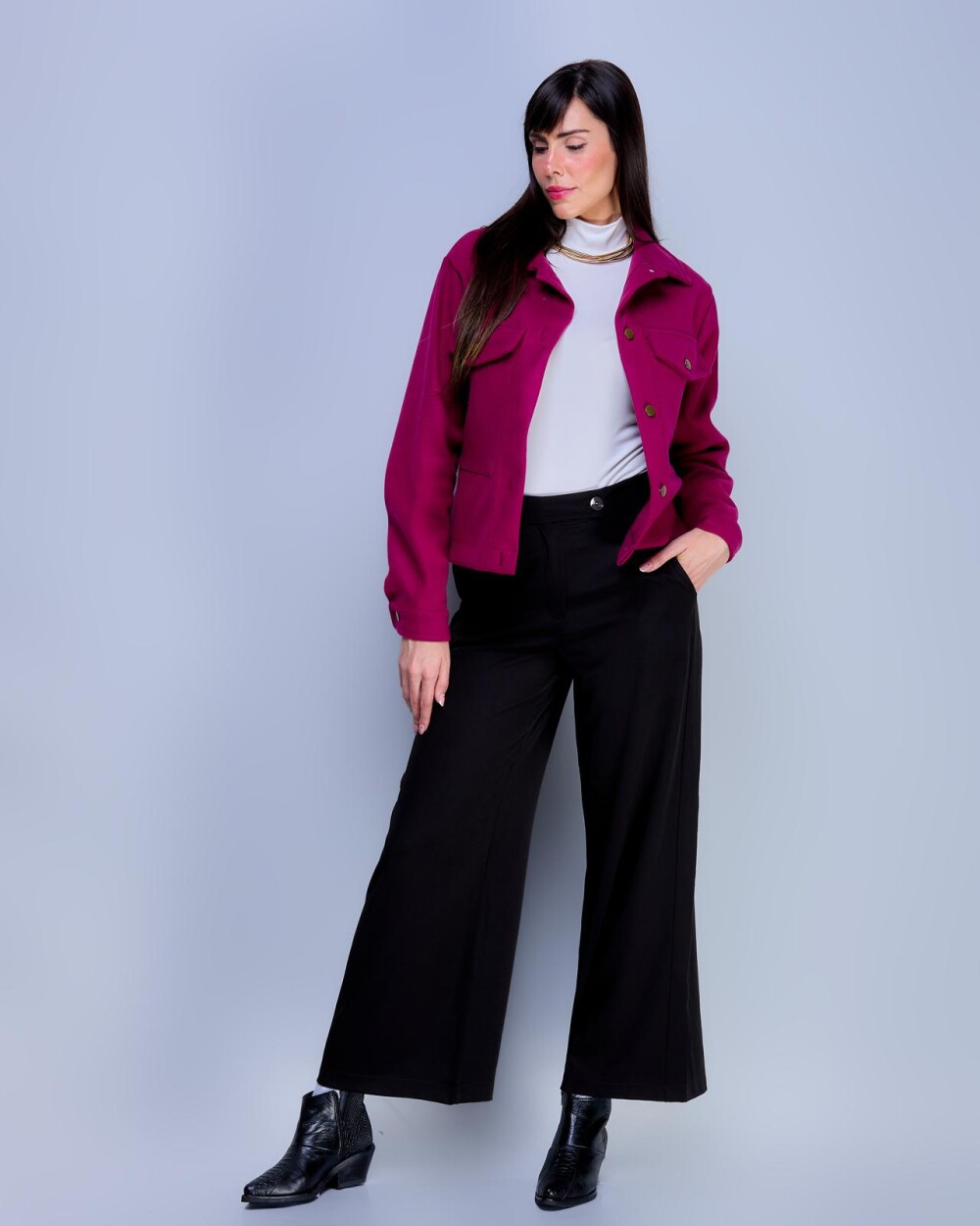 Campera Osana Bordó