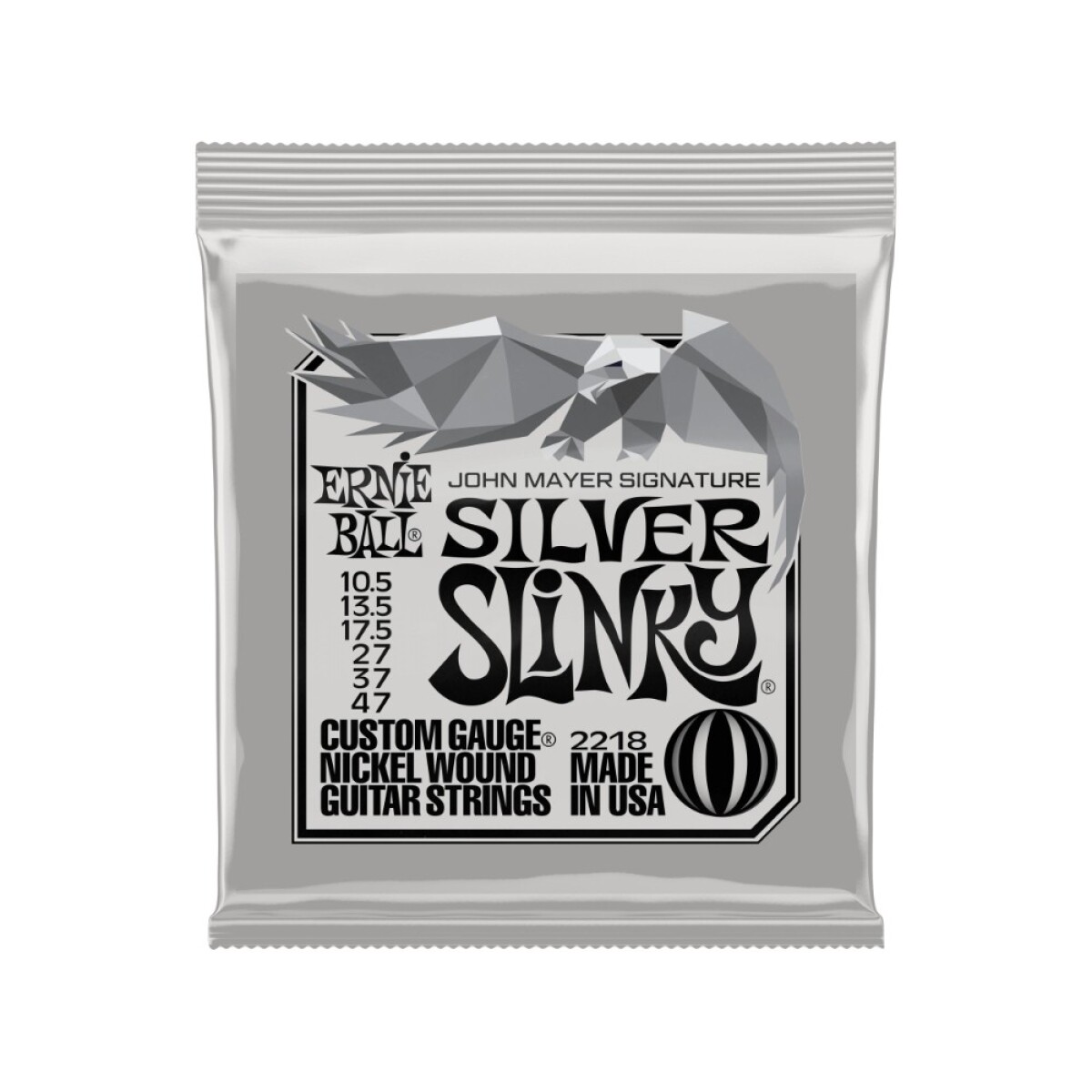ENCORDADO ELECTRICA ERNIE BALL JOHN MAYER SILVER SLINKY NICKEL 0.105/0.47 
