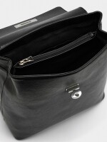 Mochila Con Cierre Giratorio negro