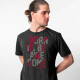 T-Shirt Print Born Black