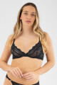 Soutien con aro orquidea Negro