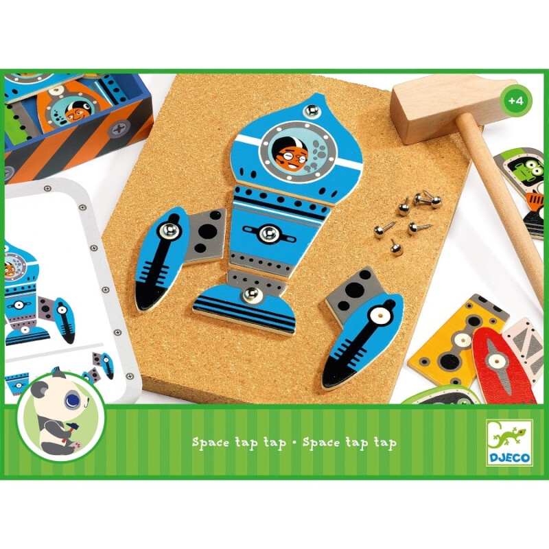 Juego de Mesa Space Tap Tap Djeco Juego de Mesa Space Tap Tap Djeco