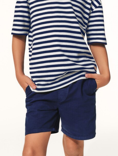 BERMUDA INFANTIL AZUL