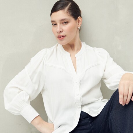 CAMISA BULLE Crudo