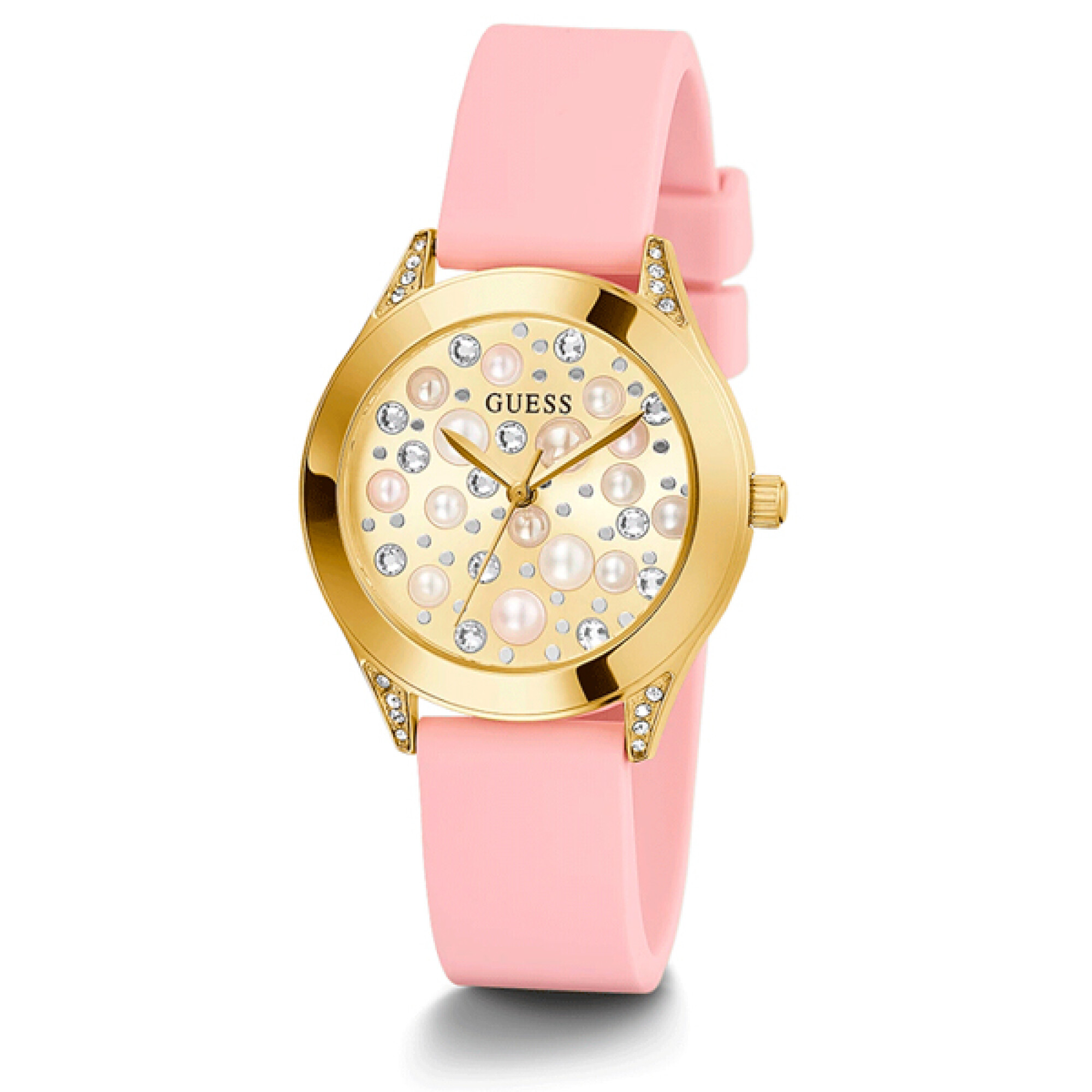 Reloj on sale guess rosado