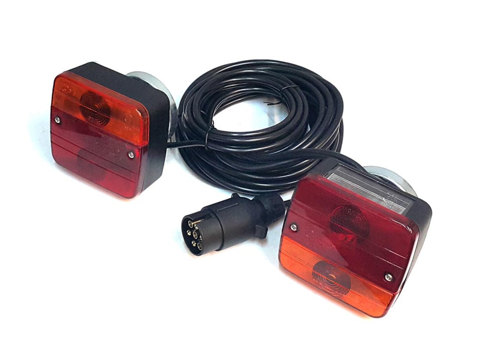 FAROL - KIT MAGNETICO HALOGENO PARA TRAILER CABLE 7 MTS - 