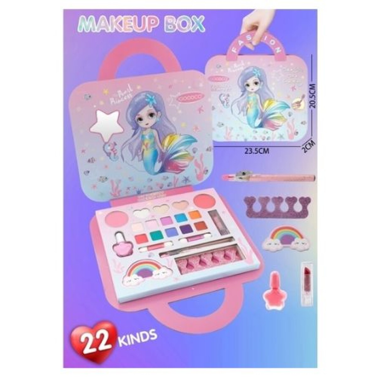 Maletin maquillaje - Sirena - Maletin Maquillaje - Sirena 