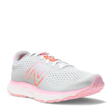 Championes de Mujer New Balance 520 V8 Gris - Rosa - Anaranjado