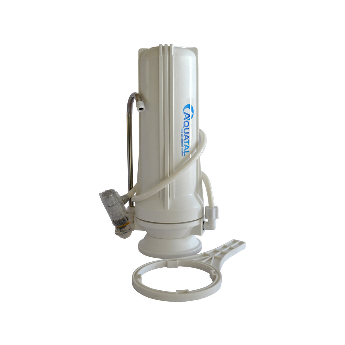 Purificador de Agua Aquatal Sobre Mesada At-8013 - Blanco 