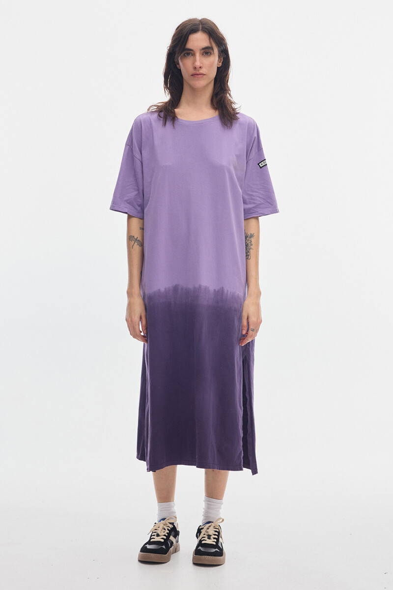 Vestido Pad Gradient Lila