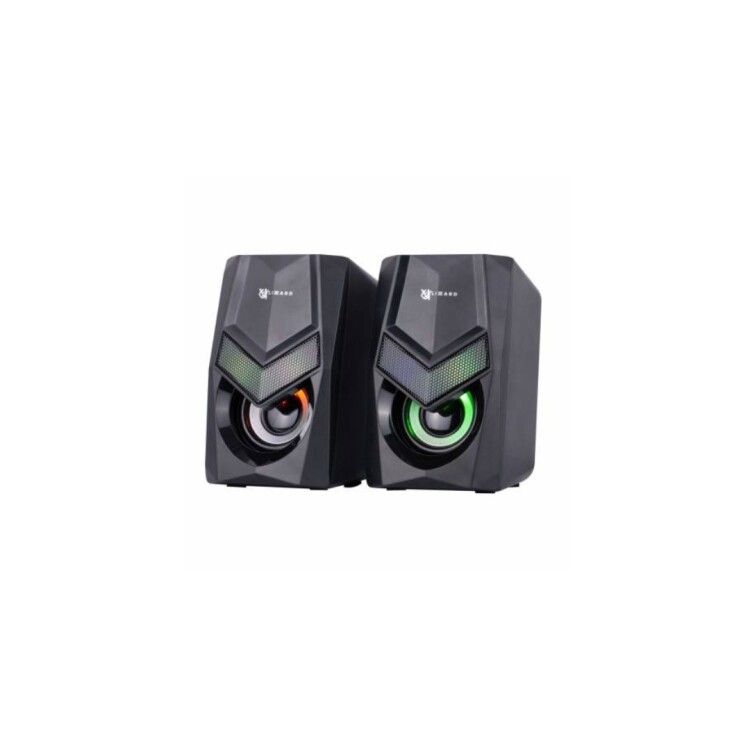 PARLANTES GAMER LIZZARD XZZ-SP-01 NEGRO