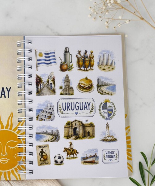 Cuaderno Paperpack A5 - D7 Uruguay