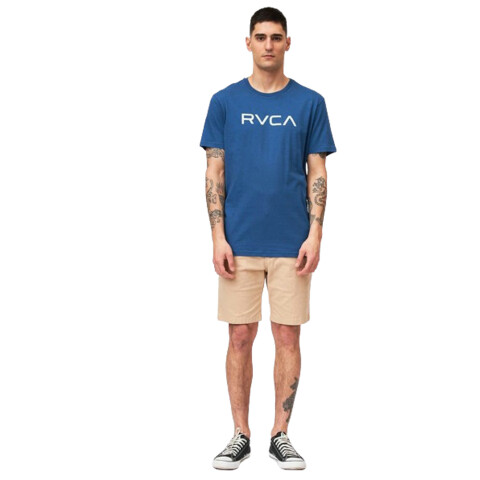 REMERA Mid Rvca Blue