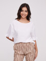 Blusa Cenobia Blanco