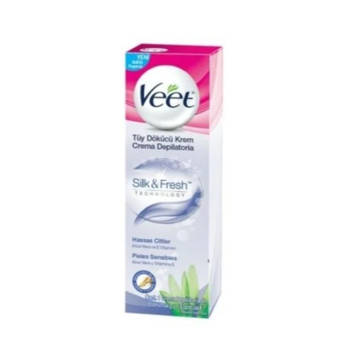 Veet crema depilatoria piernas y cuerpo - piel sensible 