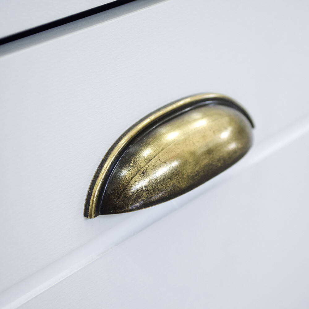 BAJO MESADA ESQUINERO ARMARIO 2 PUERTAS - LÍNEA AMERICANA BLANCO