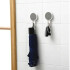 2x1 Percha Blanca P/Baño C/sopapa 6x10x4cm 2x1 Percha Blanca P/baño C/sopapa 6x10x4cm