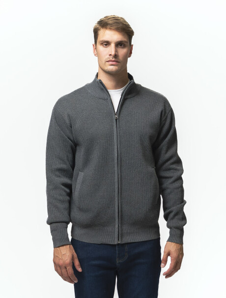 Campera de Punto Palermo Gris