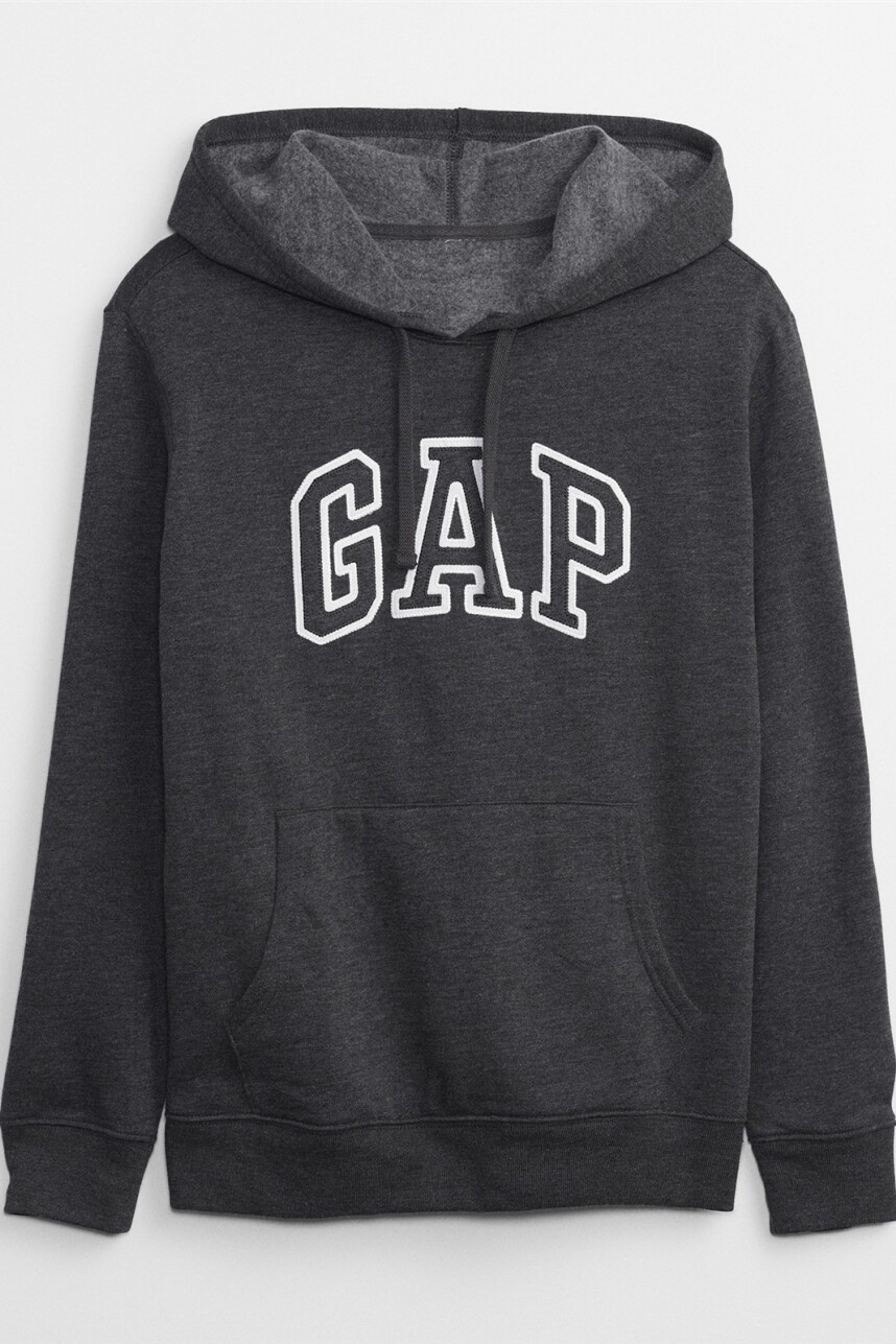 Canguro Logo Gap Mujer Charcoal Heather