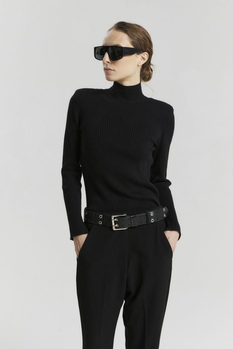 SWEATER MALVA Negro