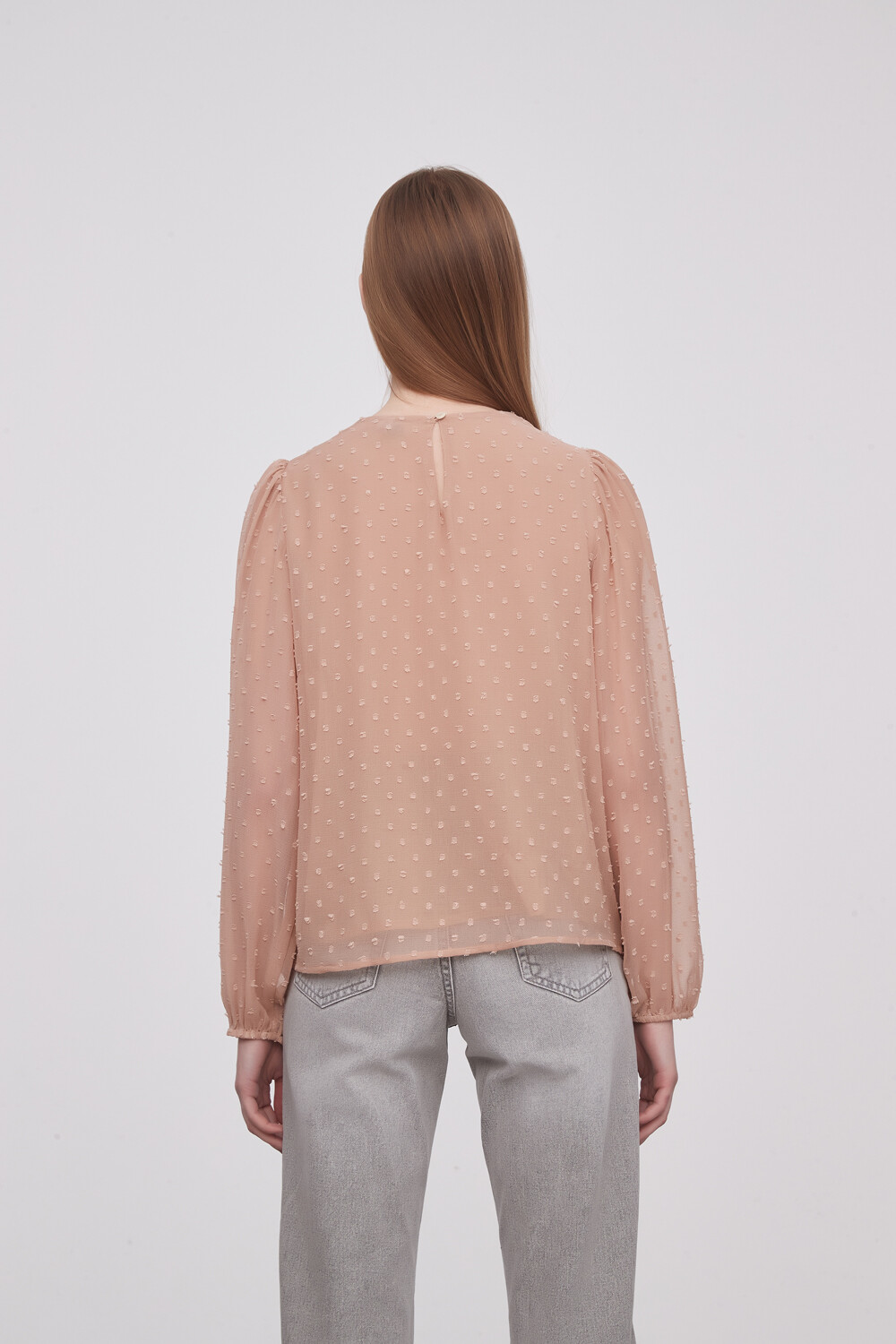 Blusa Lilibeth Beige Oscuro