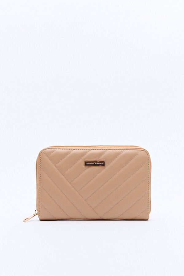 BILLETERA LAW Beige Oscuro