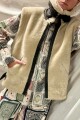 Chaleco Eko Fur Beige